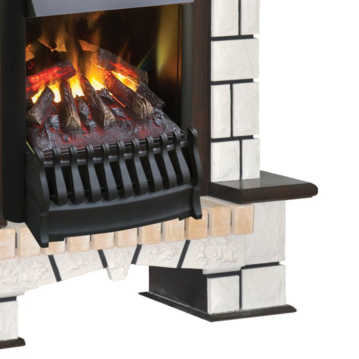 Real-Flame Stone New с очагом 3D Oregan качественный электрокамин 3D