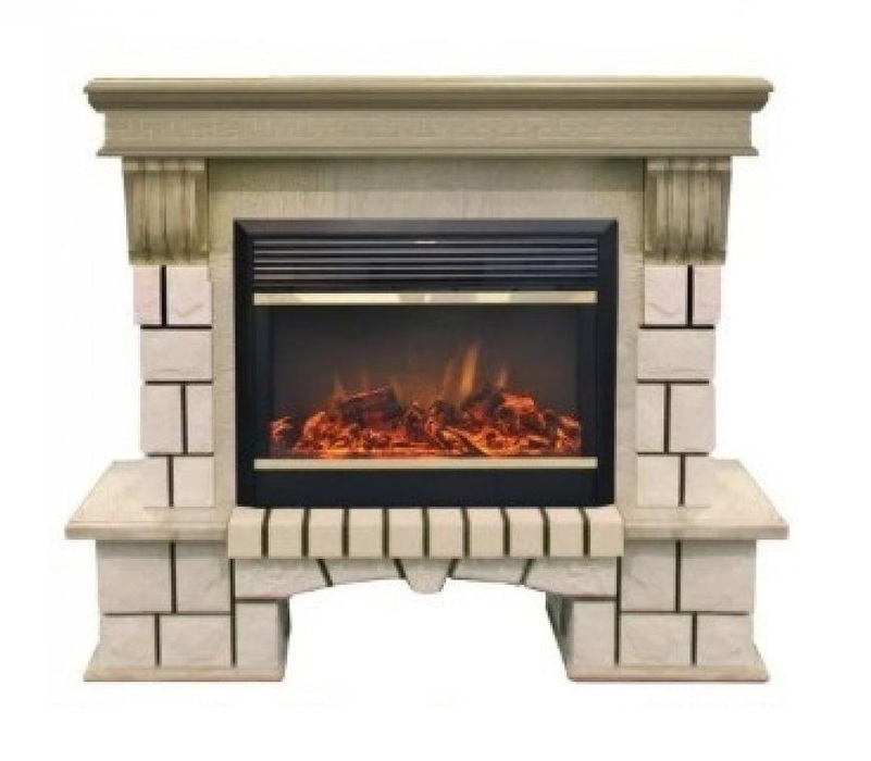 Real-Flame Stone new 26/HL WTG широкий портал