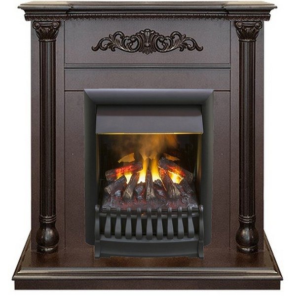 Real-Flame Torino STD/EUG AO с очагом 3D Oregan для спальни красивый электрический камин