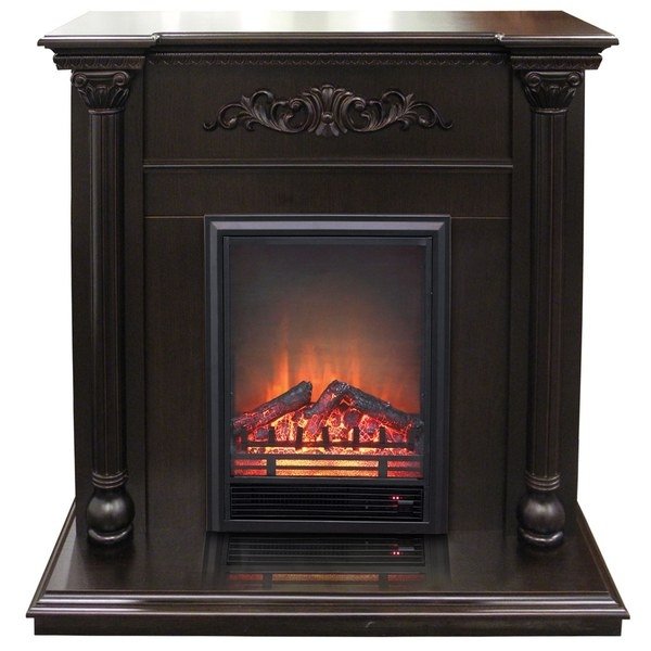 Real-Flame Torino STD/EUG AO с очагом Eugene пристенный электрокамин