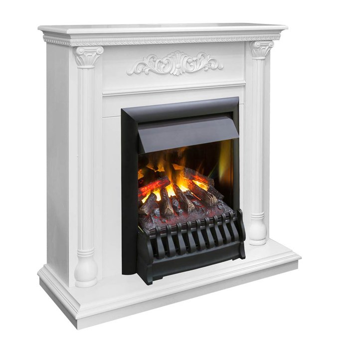 Real-Flame Torino WT с очагом 3D Oregan прочный компактный электрокамин