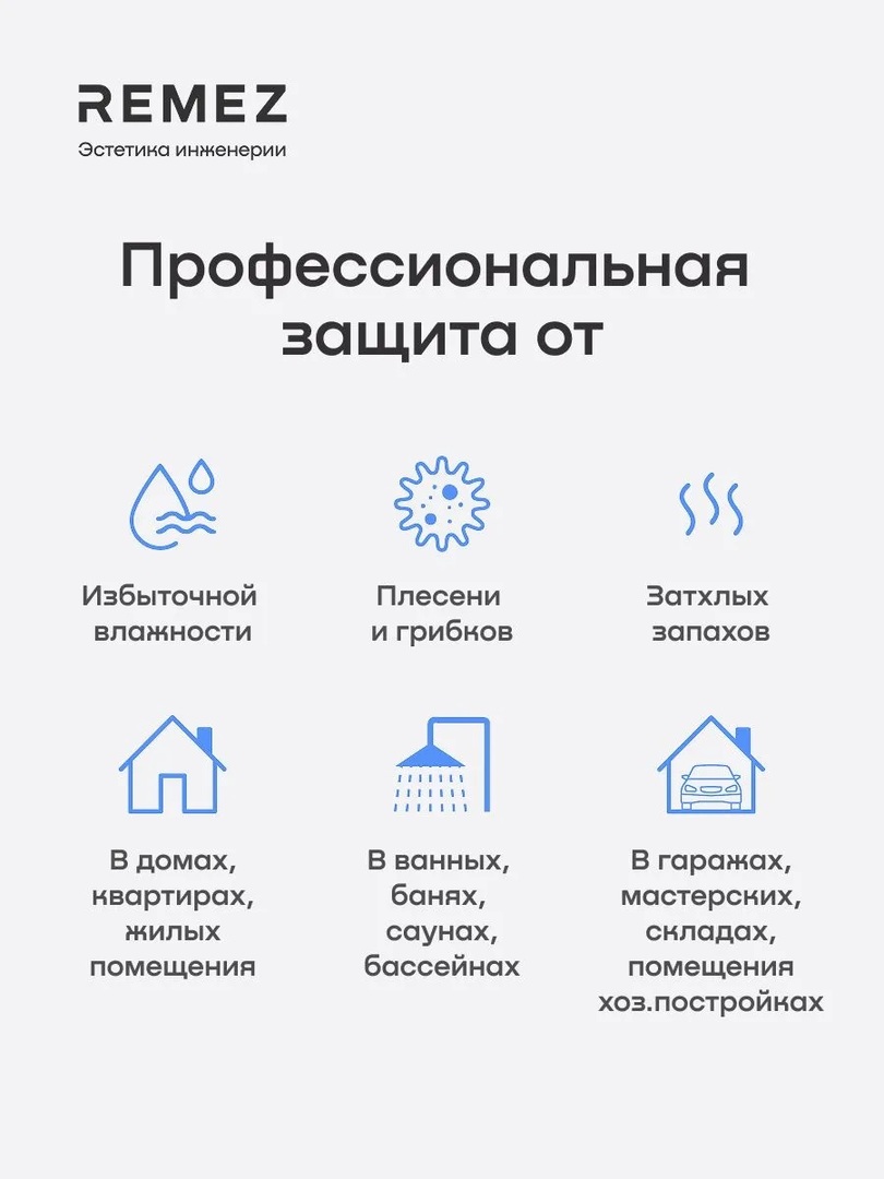 Remez АэроДрай 40 л бытовой осушитель воздуха