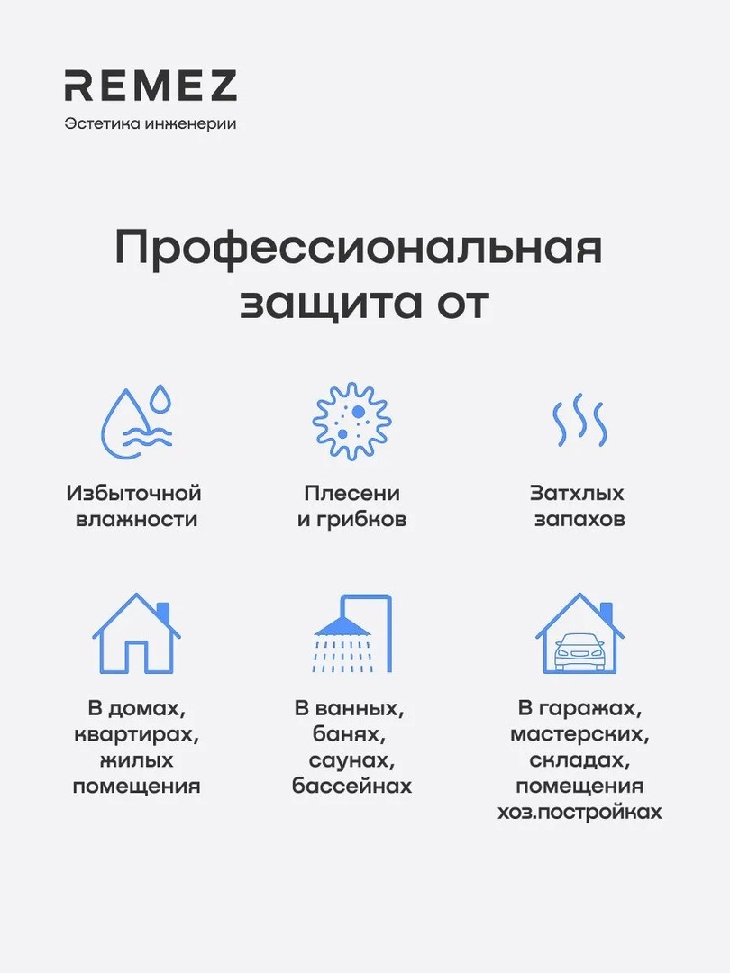 Remez АэроДрай 55 л бытовой осушитель воздуха