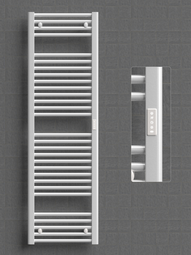 Rifar D-LINE 450x1200, белый электрический полотенцесушитель лесенка