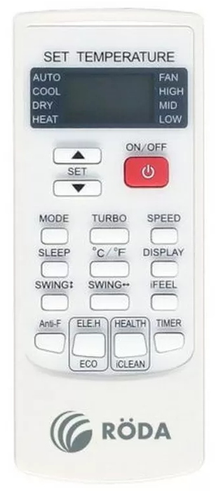 Roda RS-CS18AZ/RU-18AZ1 кассетный кондиционер