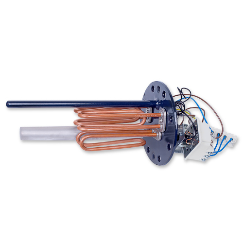 Roda ТЭН Kessel IHW 200-300, мощность 3x1,2 кВт, нижний, фланцевый, 380В нагревательный элемент