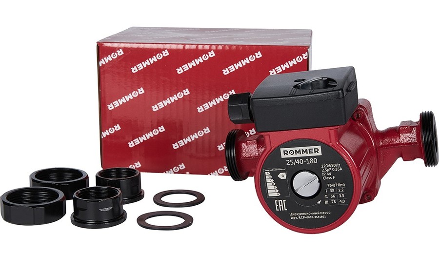 Rommer 25/40-180 циркуляционный насос