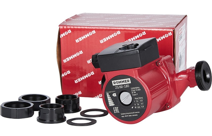 Rommer 25/60-180 циркуляционный насос