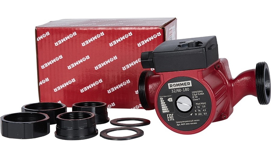 Rommer 32/60-180 циркуляционный насос