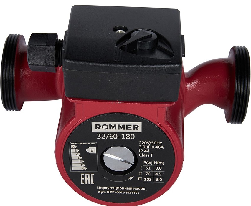 Rommer 32/60-180 циркуляционный насос
