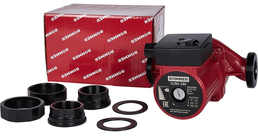 Rommer 32/80-180 циркуляционный насос
