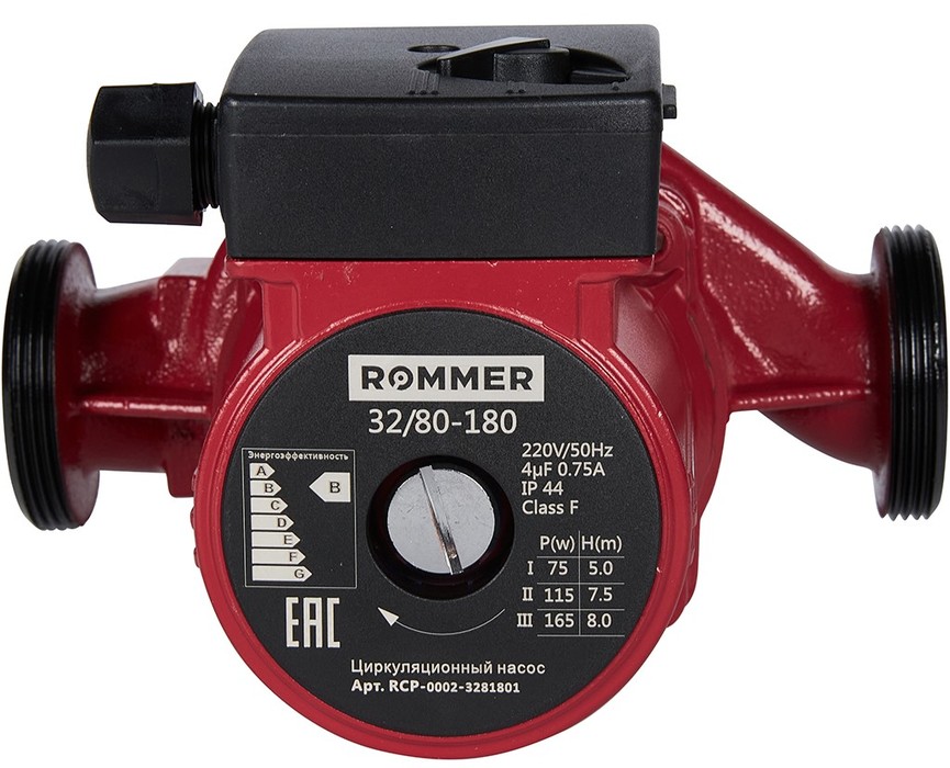 Rommer 32/80-180 циркуляционный насос