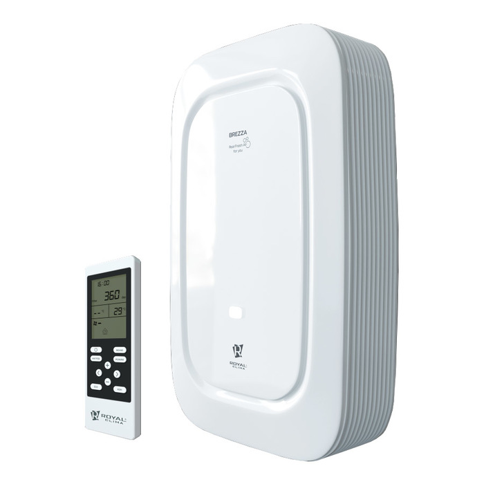 Royal Clima BREZZA RCB 150/EH-1000 современная бытовая приточная вентиляционная установка