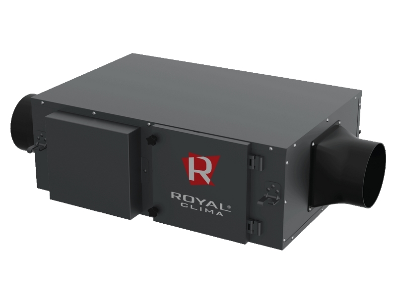 Royal Clima RCV-500 + EH-1700 приточная вентиляционная установка