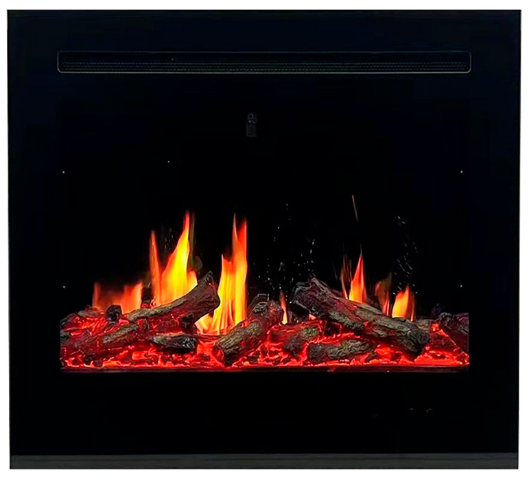 Royal Flame 5D V-ART 25 широкий очаг 2D