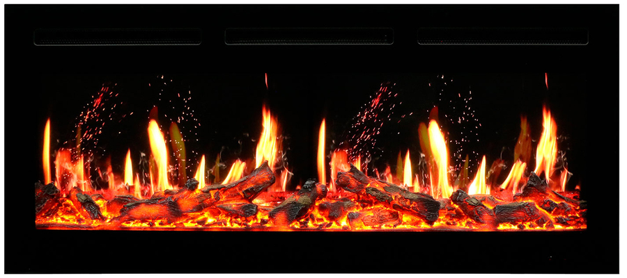 Royal Flame 5D V-ART 40 широкий очаг 2D