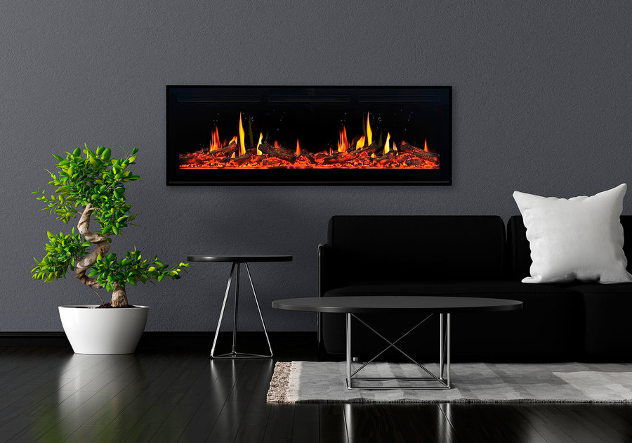 Royal Flame 5D V-ART 50 широкий очаг 2D
