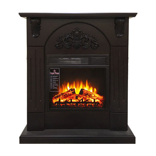 Royal Flame Chester Wood под очаг Vision 18 LED FX Темный дуб классический портал для камина