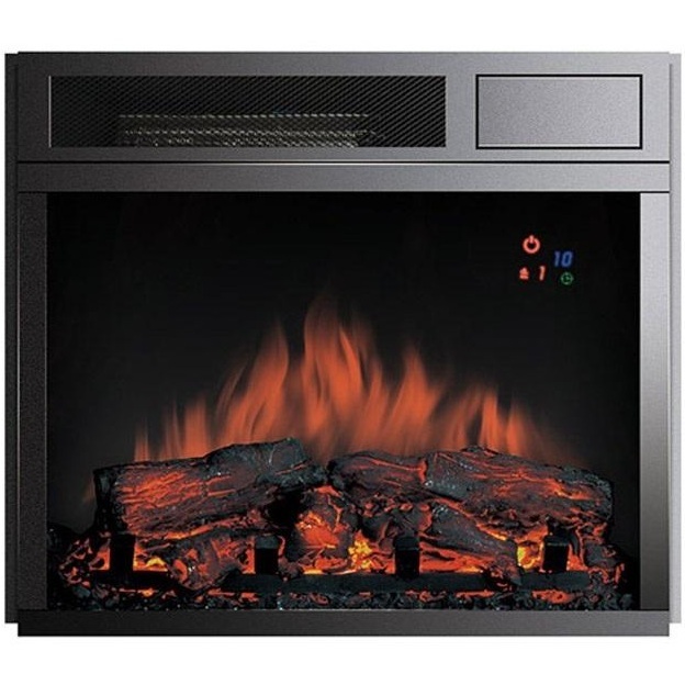 Royal Flame Chester сланец мелкий белый с очагом Vision 18 LED FX (дуб темный) электрокамин с классическим очагом 2D