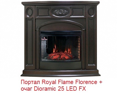 Royal Flame Dioramic 25 LED FX панорамный очаг