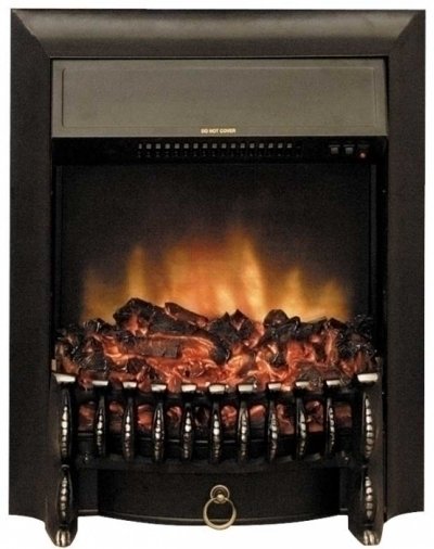 Royal Flame Fobos FX Black современный черный очаг электрокамина
