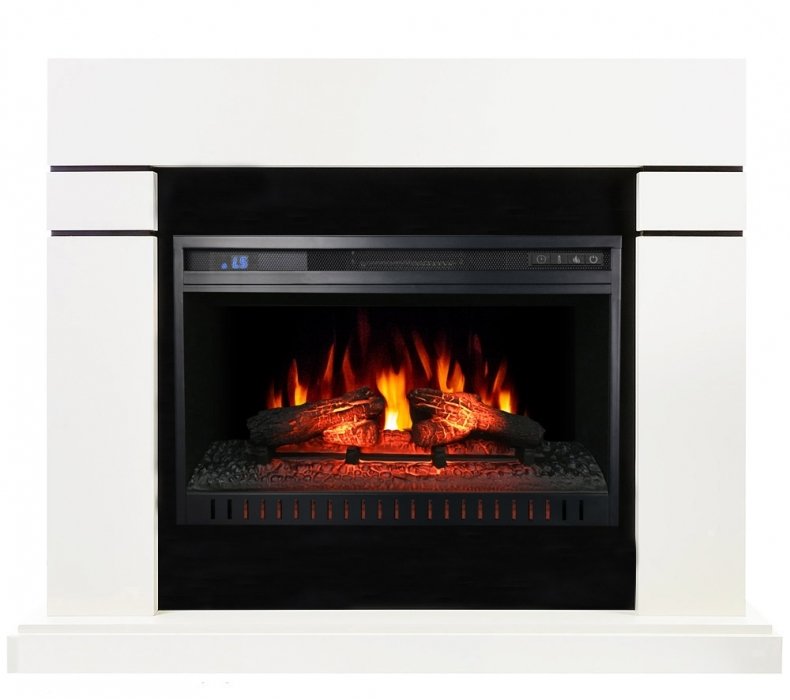 Royal Flame Lindos c очагом Vision 26 EF LED FX электрокамин с широким очагом 2D