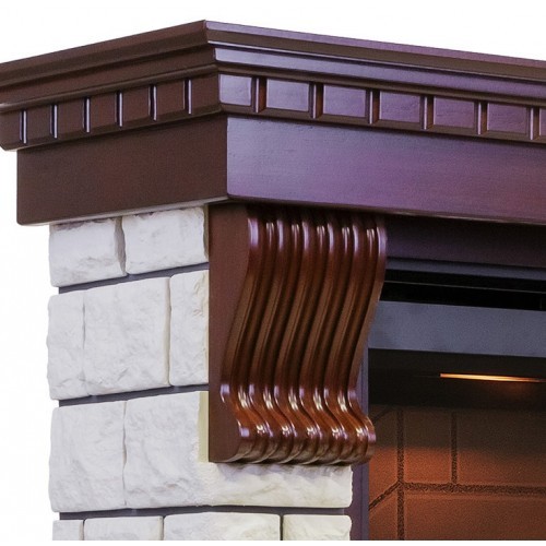 Royal Flame Pierre Luxe под очаг Dioramic 28 LED FX (темный дуб) классический портал для камина