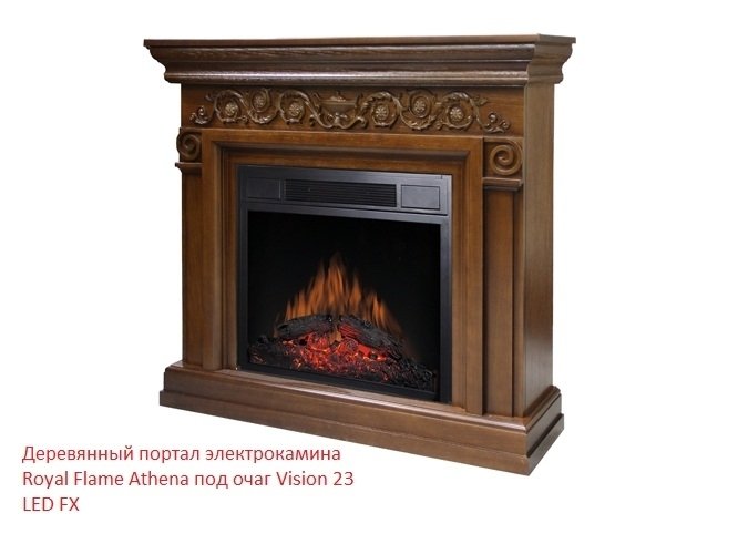 Royal Flame Vision 23 LED FX китайский большой очаг электрокамина