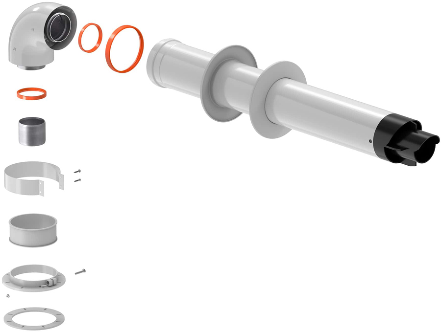 Royal Thermo Комплект коаксиальный универсальный 60/100 - 900 мм аксессуар для отопления