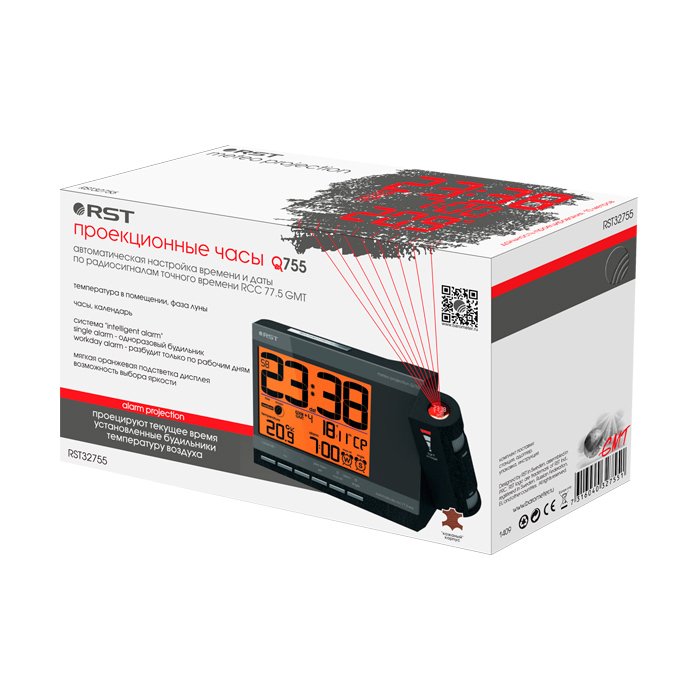 Rst 32755 проекционные часы