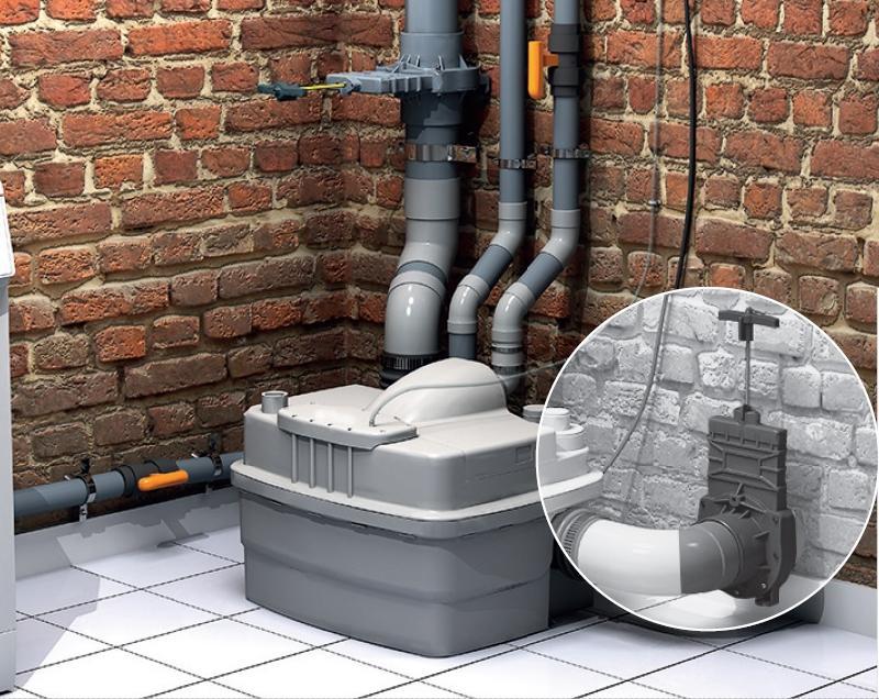 SFA SANICUBIC 2 XL TRIPHASE канализационная установка