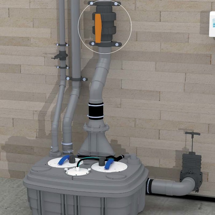 SFA SANICUBIC 2 XL TRIPHASE канализационная установка