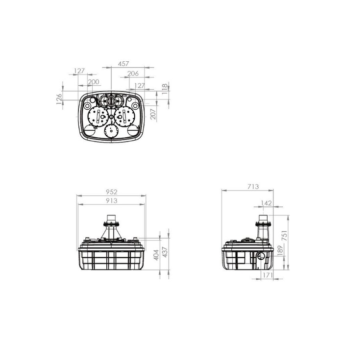 SFA SANICUBIC 2 XL TRIPHASE канализационная установка