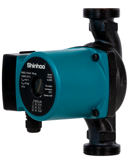 SHINHOO BASIC S 32-8S 230V 180мм циркуляционный насос