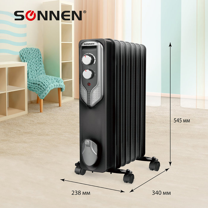SONNEN DFN-07BL масляный радиатор