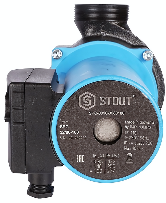 STOUT 32/80-180 (SPC-0010-3280180) циркуляционный насос