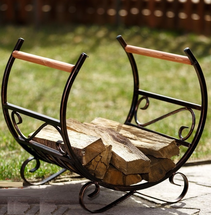 SafaMaster с деревянными ручками (KD5071) дровница