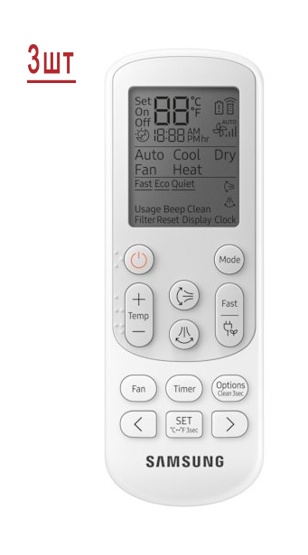 Samsung AJ068TXJ3KH/EA/AJ025TNTDKH/EA*3 внешний блок мульти сплит-системы