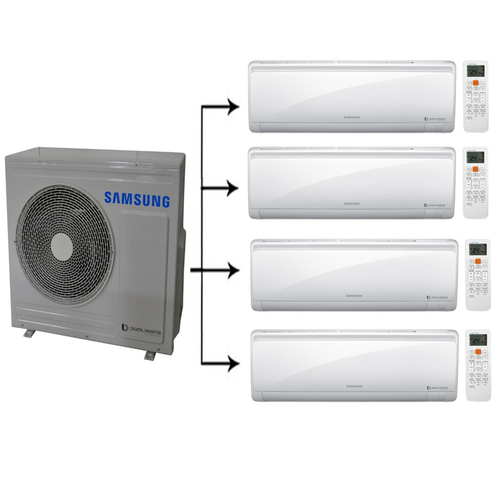 Samsung AJ080FCJ4EH/EU / AJ020RBTDEH/AF*4 мульти сплит система на 4 комнаты