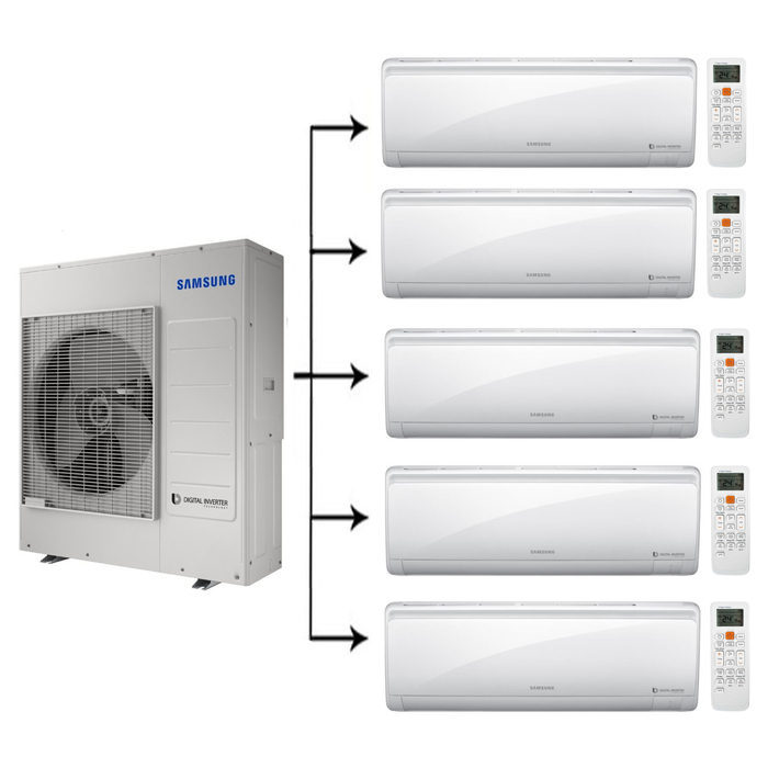 Samsung AJ100FCJ5EH/EU / AJ020RBTDEH/AF*5 мульти сплит система на 5 комнат