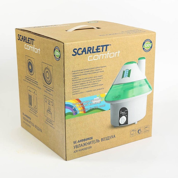Scarlett SC-AH986M06 ультразвуковой увлажнитель воздуха