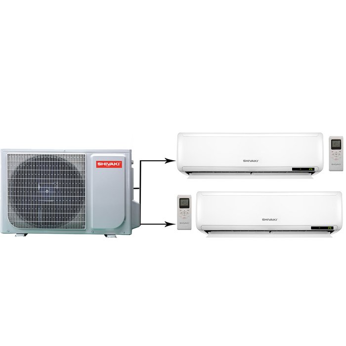 Shivaki SRH-PM166DC/SSH-PM076DC*2шт мульти сплит система