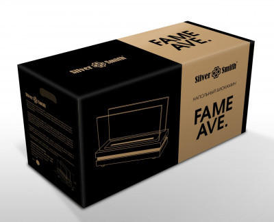 Silver Smith FAME AVE BLACK напольный биокамин