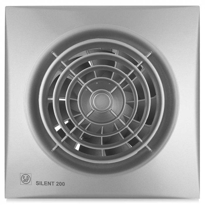 Soler & Palau SILENT-200 CRZ SILVER вытяжка для ванной
