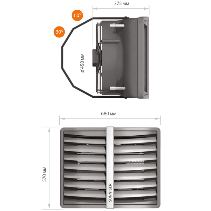 Sonniger HEATER SPECIAL водяная тепловая пушка