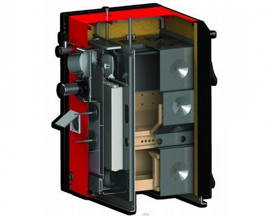 Sunsystem PB 40 ALPHA твердотопливный котел