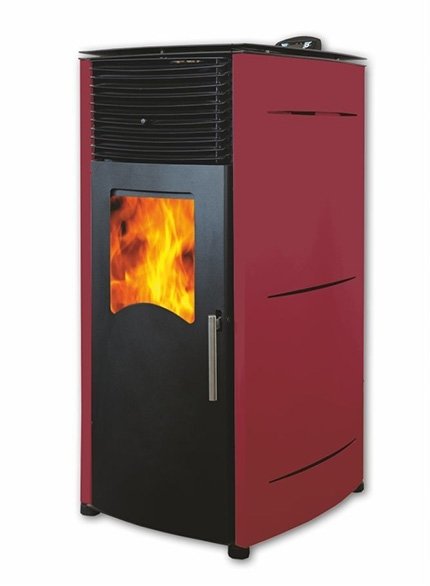 Sunsystem PD COMFORT PLUS 8KW BORDEAUX твердотопливный котел