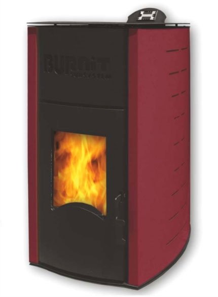 Sunsystem PM COMFORT PLUS 25KW BORDEAUX твердотопливный котел