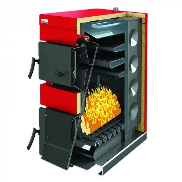 Sunsystem WBS-N 90 KW твердотопливный котел