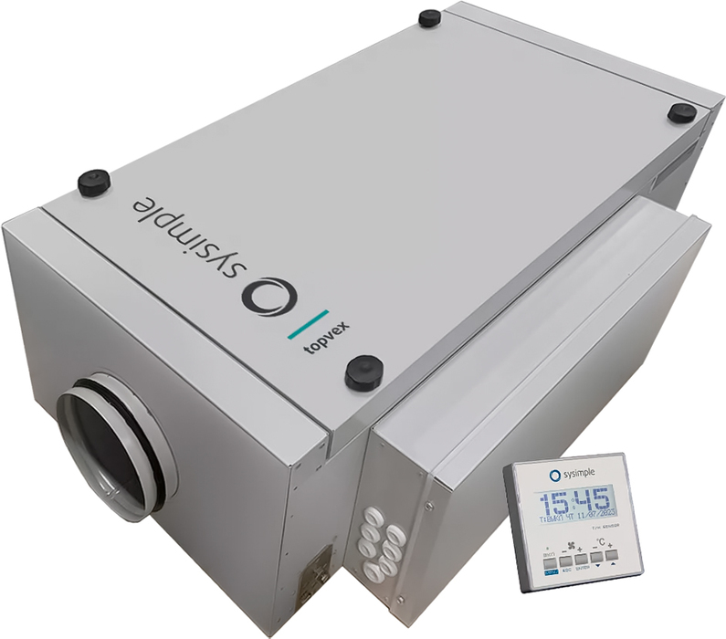 Sysimple Topvex SF02M HWH приточная вентиляционная установка